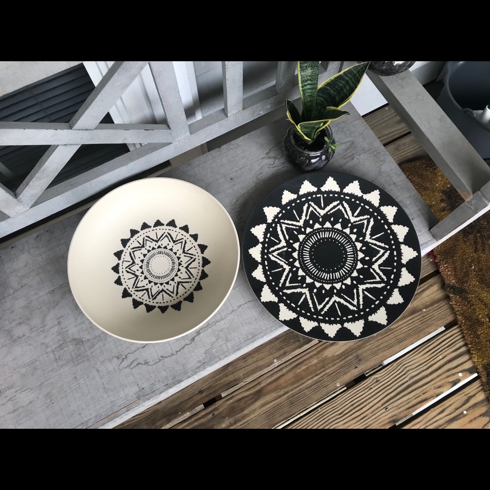 Bowl and Plate Set
